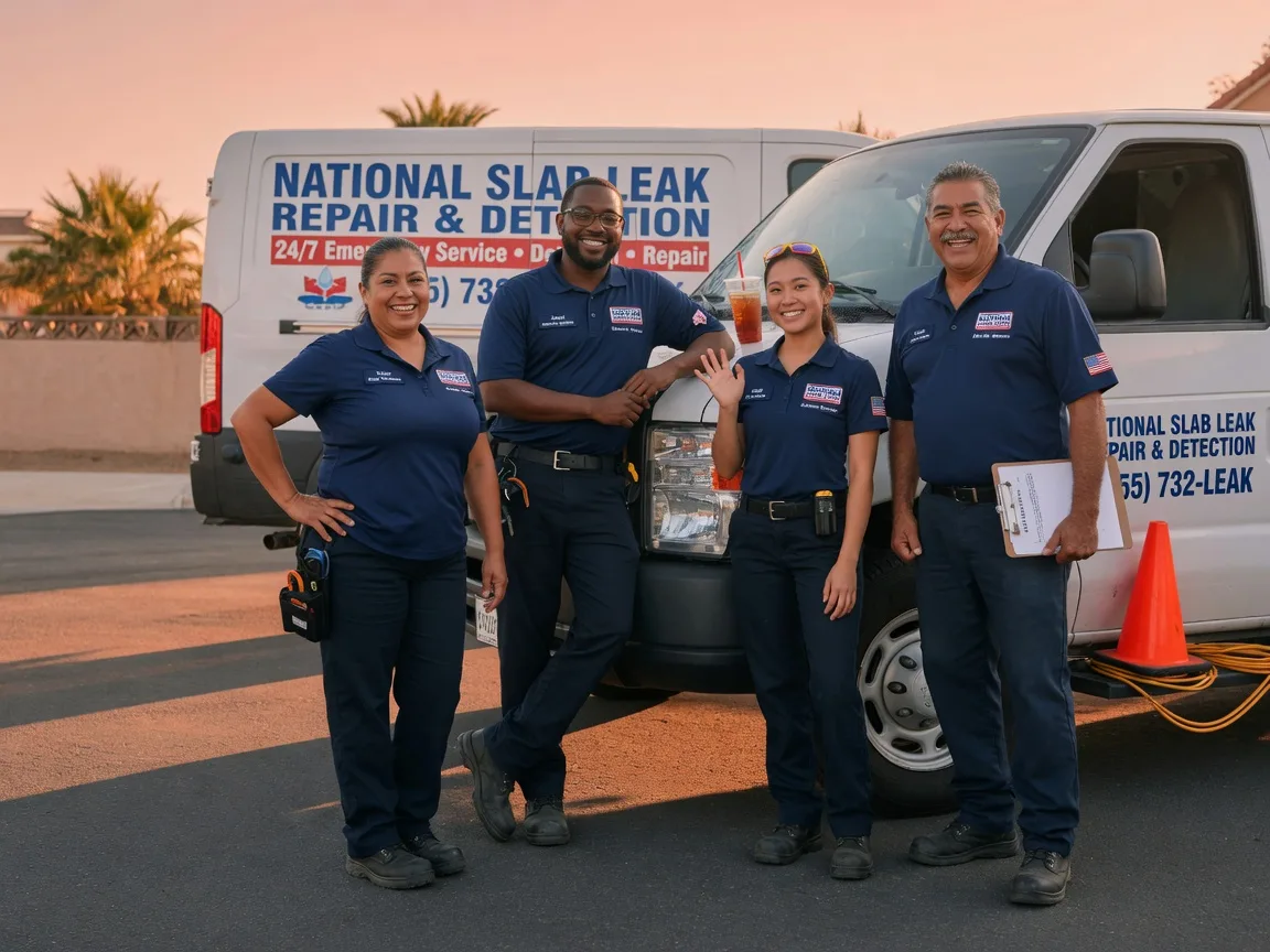 Slab Leak Detection company in Lerna, IL